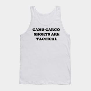 camo cargo shorts are tactical Tank Top